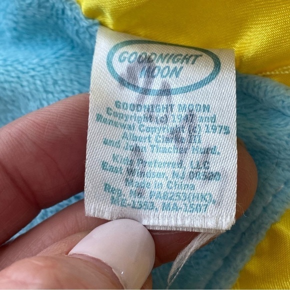 Goodnight Moon Bunny Rabbit Plush Lovey Security Blanket - Picture 9 of 12